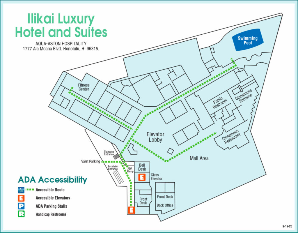 accessibility map